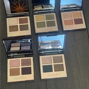 Collection of Charlotte Tilbury Eye Shadow Palettes - FIVE (5)